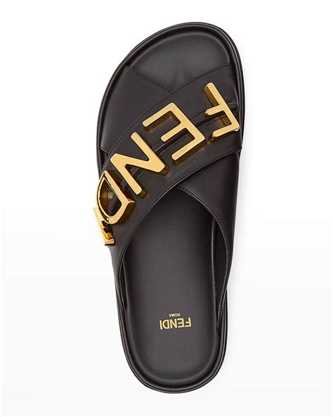 fendi logo sandals obsessed|Fendi sandals flat woman.